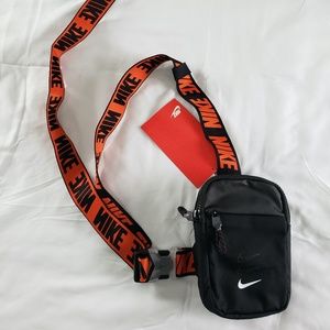 nike orange crossbody bag